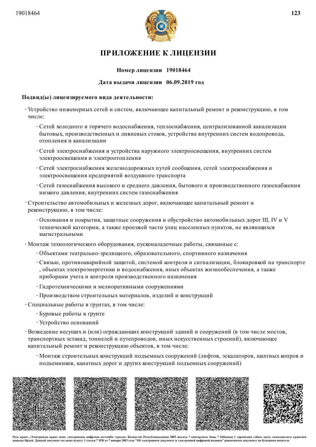 Приложение к лицензии Prealux DSS по инженерным сетям и системам